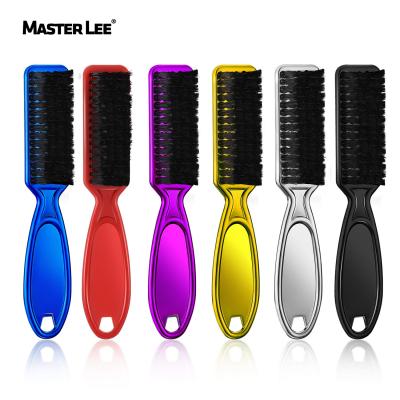 China Custom Logo Nondisposable Hot Selling Masterlee Beard Comb Wave Brush Colorful Hair Cleaning Brush For Men for sale