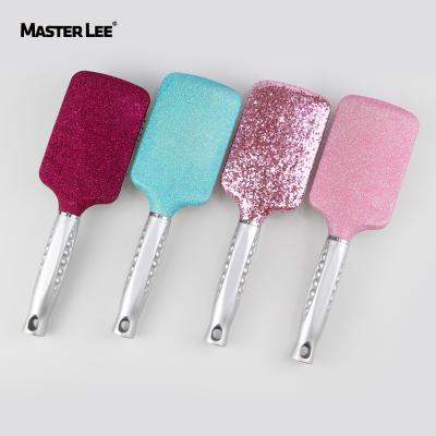 China Masterlee New Design Disposable Hair Brushes Bling Comb Airbag Massage Bling Comb For Girl for sale