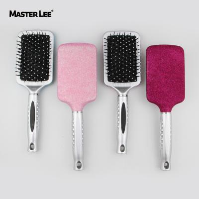 China Masterlee Nondisposable Custom Hot Selling Shiny Hair Comb Scalp Massager Comb Palette Shiny Hair Brush For Girl for sale