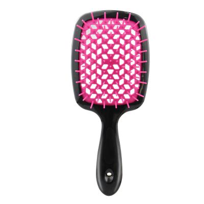 China Masterlee's Popular Plastic Cushion Massage Comb Hollow Out Air Comb Detangle Wholesale Hair Brush for sale