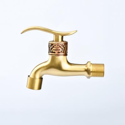 China Brass Faucet Contemporary Professional Durable Outdoor Wall Mounted Single Hole Basin Garden Ceramic Faucet for sale