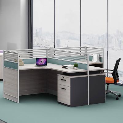 China Eco - Friendly Modern Stylish Office Furniture Computer Partitions Workstation for sale