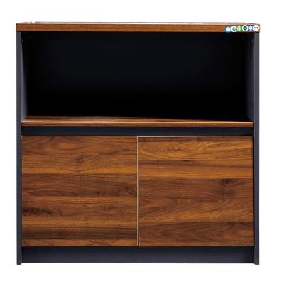 China Sliding Door Office Elegant Wood Cabinet Furniture Filling Storage Cabinets for sale