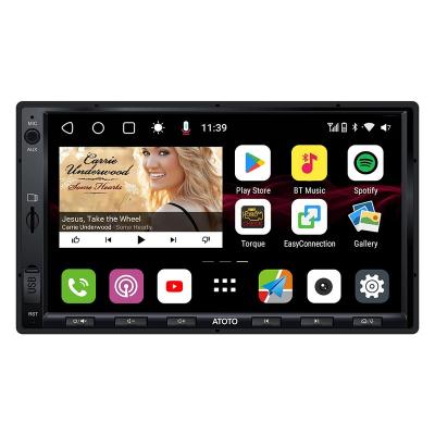 China ATOTO S8 Amplifier 7 Inch Android 10.0 Touch Screen 2 Din Car Radio Multimedia VCR With GPS Navigation System MAP for sale