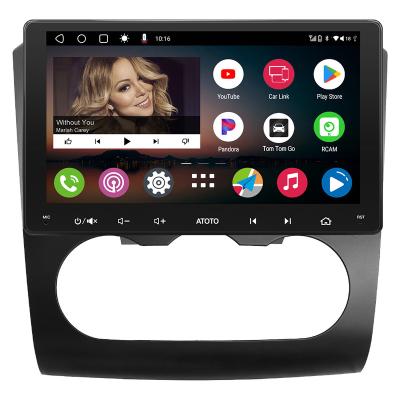 China Android ATOTO A6 9 Inch 2 Din Android 10 Auto Car Multimedia Player For Nissan Teana Altima 2007-2013 Manual A/C With Gps/Radio/BT for sale