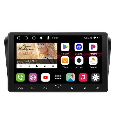 China ATOTO 10 inch Dual 6GB+128GB din android car radio amplifier for Mazda 3 2010 2011 2012 2013, navigation gps, touch screen car stereo for sale