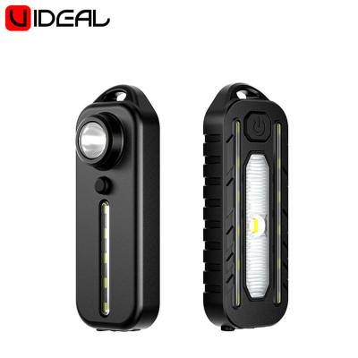 China Cheap High Quality U-Ideal Type C Safety 200LM Rechargeable Bicycle Tail ABS Plastic+ PC Lens Light for sale