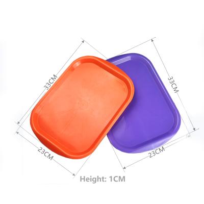 China Viable Creative Design Plastic Tray Food Plates Plastic Fruit Dessert Plates For Snacks for sale