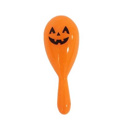 China High-grade Plastic Sand Small Plastic Hammer, Halloween Children's Musical Instrument Toys Special Halloween Sand Hammer for sale