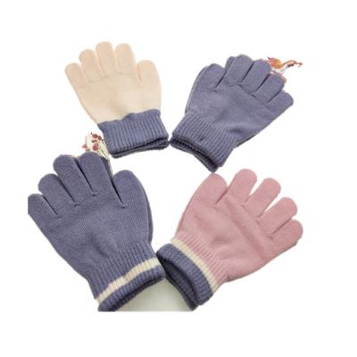 China Simple Daily Life Wholesale High Quality Children Knit Gloves Children's Warm Gloves for sale