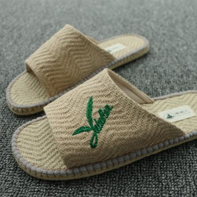 China New Arrival Soft Breathable Home Slippers Slides Rubber Sandals Women Men Women Beach Slipper Shape China for sale