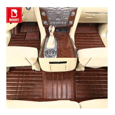 China Sports Full Set For Toyota Landcruiser FJ100 1998 Push Car Floor Mats Right Hand Drive Add Coil Silk Auto Auto Foot Pads for sale