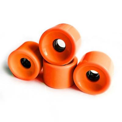 China Wholesale High Strength Multicolor Longboard Urethane 70*51mm Longboard Skateboard Wheels for sale