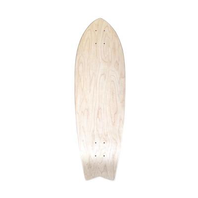 China 2021 Adult Pro Quality Canadian Maple Surf Skateboard Deck For Surf Board for sale