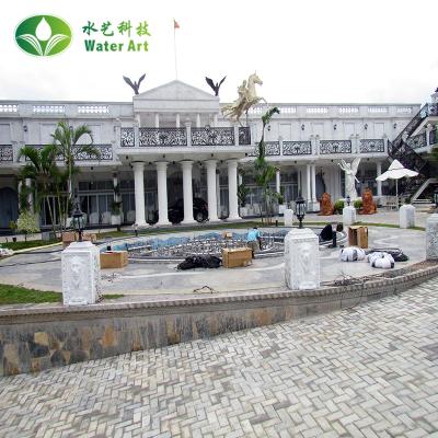 China Small modern professional custom intelligent control sculpture fountain molds for sale