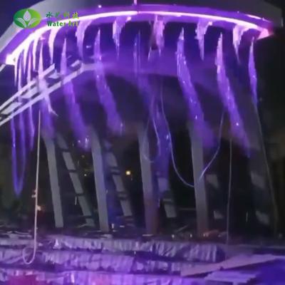 China Modern Customization Digital Fountain and Water Design Cascading Curtain for sale