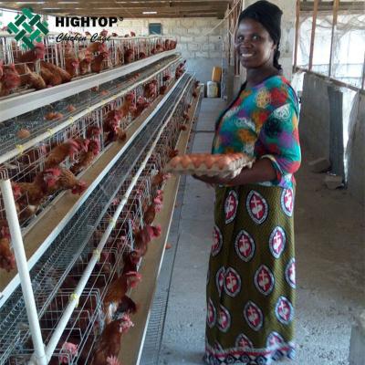 China Layer Chicken Farming Modern Design Africa Tanzania Rwanda Zambia Modern Design 1000 Tier Bird Hen Egg Laying Layer Chicken Cage For Sale for sale