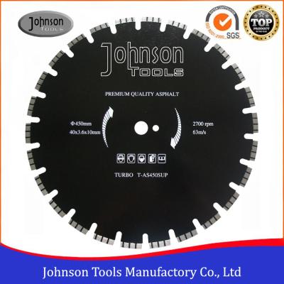 China Customized Diamond Asphalt Cutting Blades Wide U Slot Type Easy Operation for sale