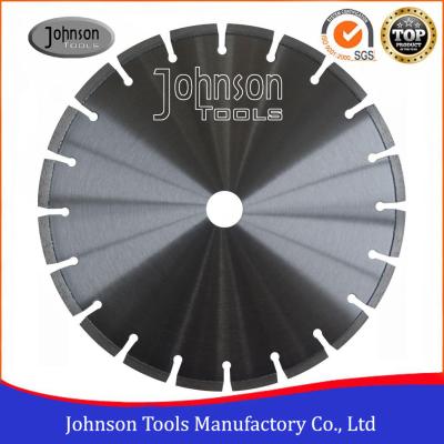 China 300mm Laser Welded Diamond Stone Cutting Blades With Key Slot For Granite Cutting for sale