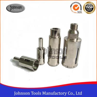 China 5 - 100 mm Vacuum Brazed Diamond Core Bits for Porcelain ,Glass, Tile for sale