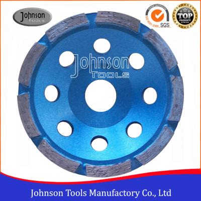 China 115mm Single Row Diamond Turbo Cup Wheel , Floor Grinding , Grinder Wheel for sale