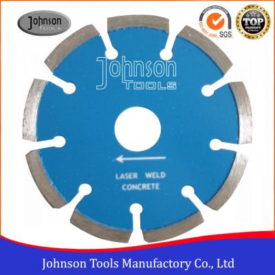 China 115mm Laser Diamond Concrete Saw Blades 2.2mm Segment Concrete Diamond Blade for sale