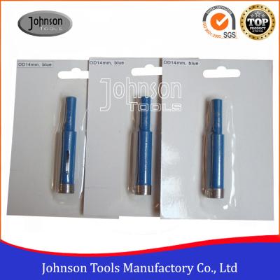 China 14mm Diamond Core Drill Bits For Granite / Stone With 3 / 8