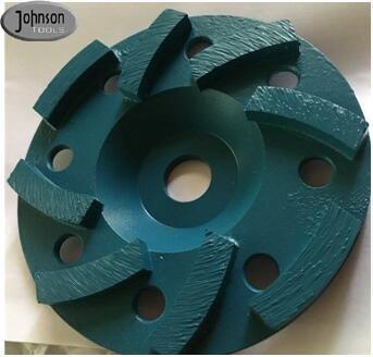 China Professional Diamond Grinding Tools Diamond Cup Wheel For Grinding Concrete 100mm for sale