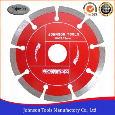 China 115mm Sintered Diamond Segmented Saw Blade General Purpose Cutting Tools for sale