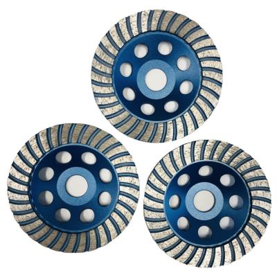 China 5 Inch 125mm Diamond Turbo Cup Grinding Wheels For Concrete for sale