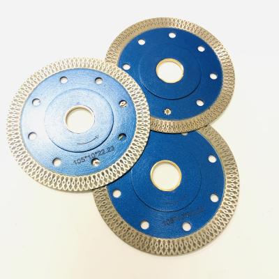 China 105mm Hot Pressed Mesh Turbo Circular Saw Diamond Tile Blade for sale