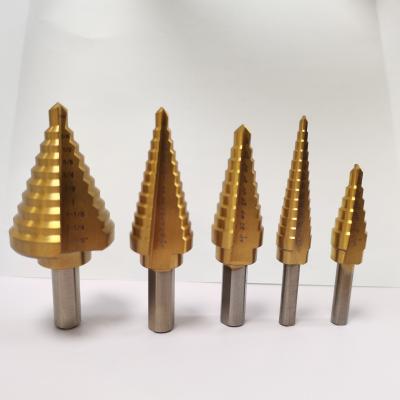 China 8 PCS  HSS Titanium Nitride Coated 25mm Diamond Core Drill Bit for sale