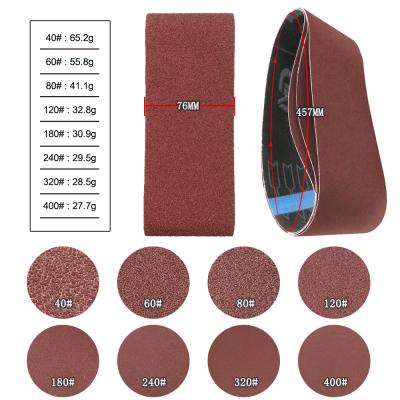 China Durable Flexible Aluminum Oxide Abrasive Cloth For Belt Sanders for sale