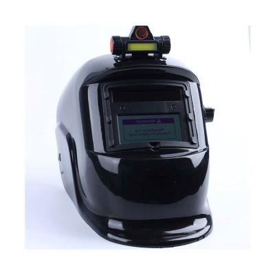 China Safety Intelligent Custom Head Welding Helmet Auto Darkening Welding Helmet 30*24*18cm for sale