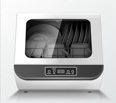 China Home Traditional 6 Sets Use Electric Control Countertop Table Top Automatic Mini Dishwasher for sale