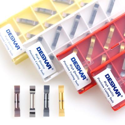 China CNC Lathe DESKAR MGGN150 MGGN200 MGGN250 MGGN300 MGGN400 MGGN500 MGGN600 JM LF6018 K10 LF6008 Grooving Turning Tools Carbide Inserts CNC for sale