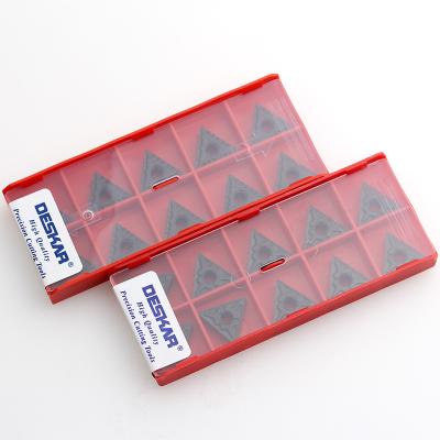 China External Turning Inserts DESKAR TNMG160404 TNMG160408 TNMG160412 TM HQ CQ PM CM R-S L-S LF9118 CNC Turning Tools Carbide Inserts Lathe Cutter For Steel for sale