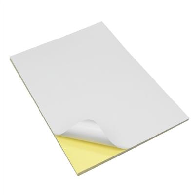 China Mirror Waterproof Coat Self Adhesive Paper With Silicone Release Paper for sale