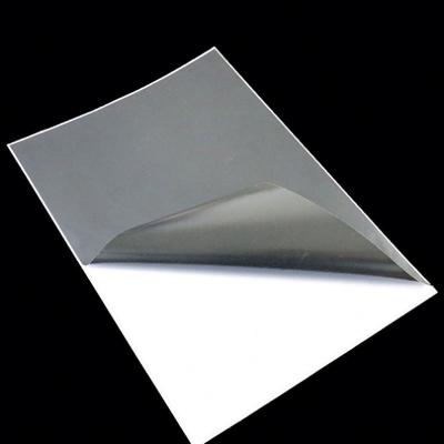 China ANTISTATIC Custom Self Adhesive PVC Clear Seal Stickers Coated Gummed Paper Roll for sale