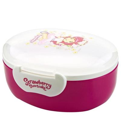 China Plastic Bento Box Lunch Box met slot Voor kinderen Verwarmbaar Feature Europe Style Te koop