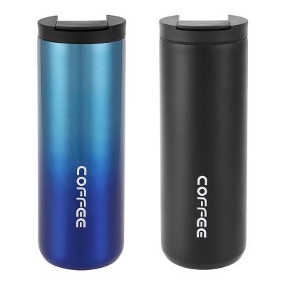 China Business Gifts 550ml Stainless Steel Vacuum Insulation Travel Mug with Leak-proof Lid for sale