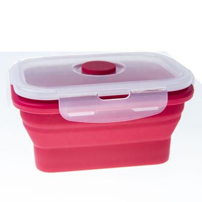 China Highly Customized Safe Microwavable Eco-Friendly School Silicone Lunch Bento Box for sale