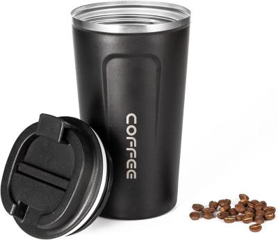 China Stainless Steel Travel Mug 510ml Insulated Coffee Spill Vacuum Tumbler for Giveaways for sale