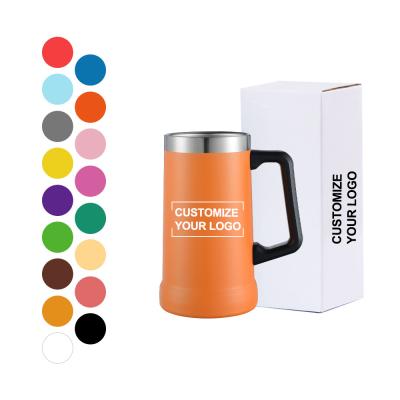 China 350g Doppelwand Vakuum Isolierung Edelstahl Bier Tasse 16oz 24oz Drinkware Typ MUGS zu verkaufen