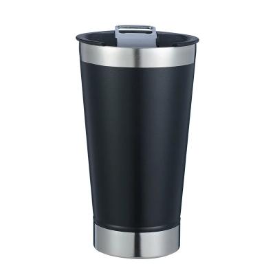 China 325g Stainless Steel Vacuum Insulated Coffee Mug with Lid and Opener 20oz Beer Thermal Cup for sale