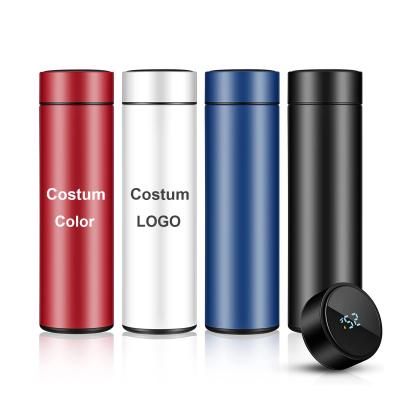 China Smart Digital Vacuum Flask with LED Temperature Display Water Bottle Customized Quantity 1 for sale