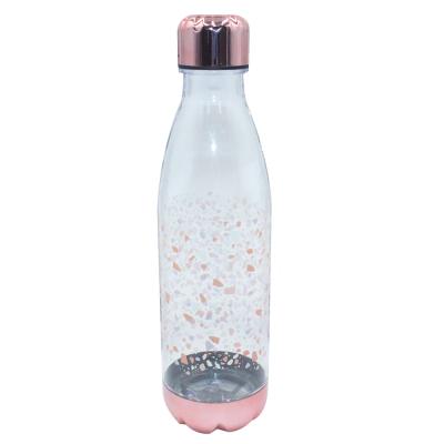 China Custom Eco Friendly Gym 500ml Plastic Drinking Water Bottles Online for sale