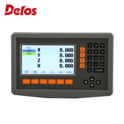 China Length Delos LCD 4 Axis Metal Case Gauge Digital Reading DRO For Lathe And Machine Digital Cable TV Encoder Iptv Encoder for sale