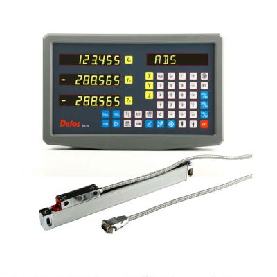 China Chinese supplier 1 axis digital display measuring meter of length with linear scale grid ruler dro for machine for sale