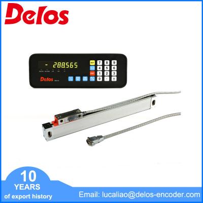 China High Precision Linear Length Delos Linear Measuring Scale With Digital Readout 3 Axis For Milling Machine for sale